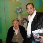 Peter Gazzola con Tonino Guerra